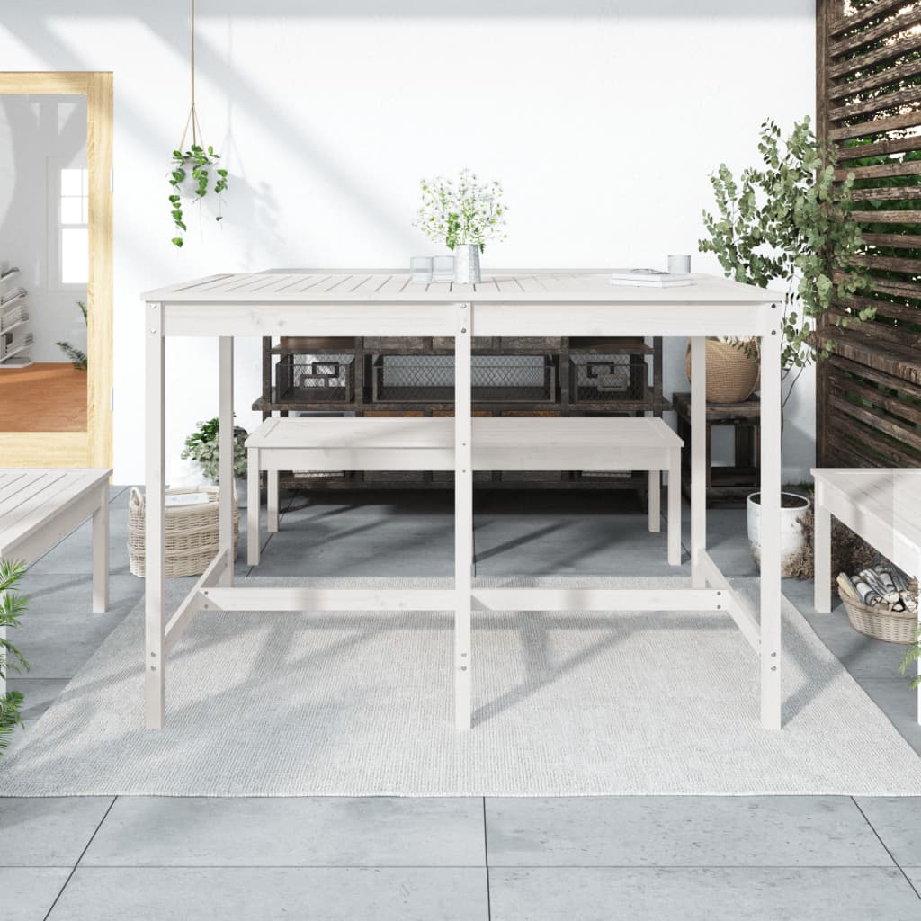 Havebord 159,5X82,5X110 Cm Massivt