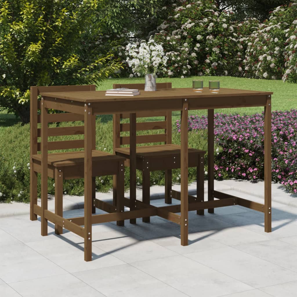 Havebord 159,5X82,5X110 Cm Massivt