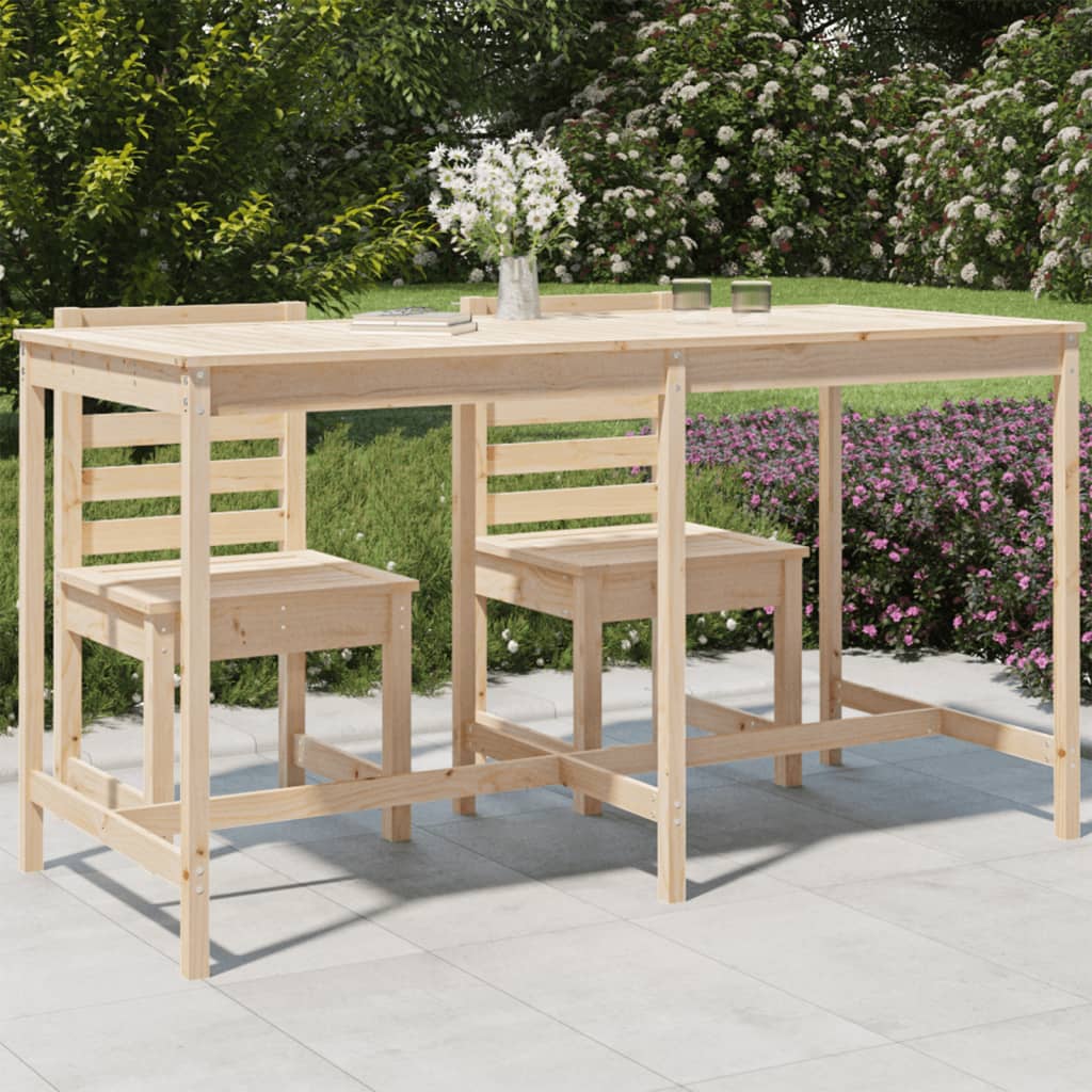 Havebord 159,5X82,5X110 Cm Massivt