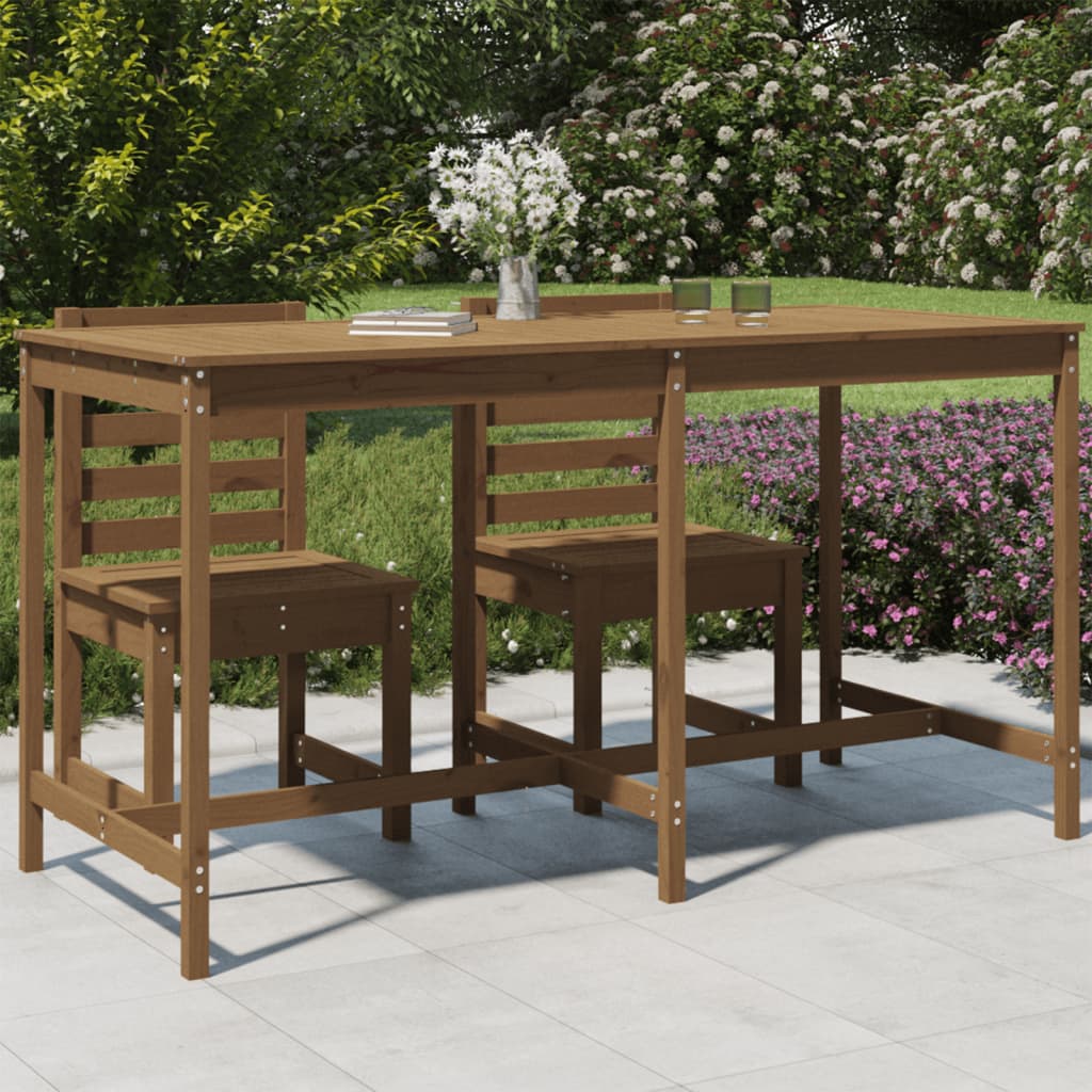 Havebord 159,5X82,5X110 Cm Massivt