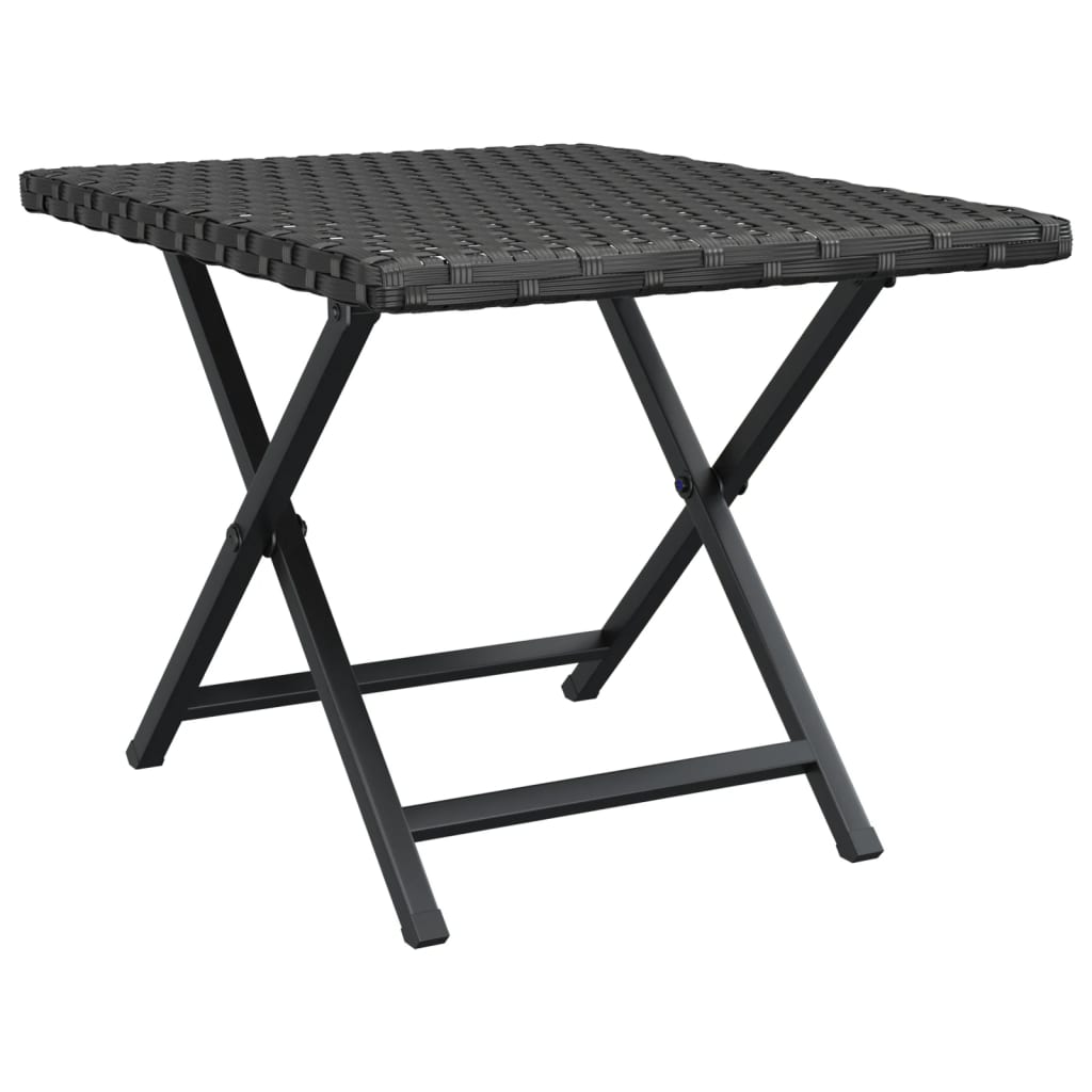 Foldbart Bord 45X35X32 Cm Polyrattan