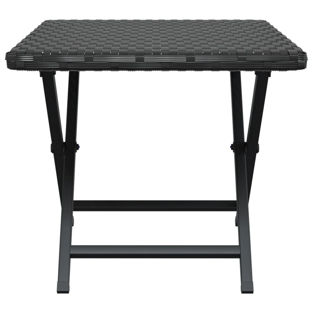 Foldbart Bord 45X35X32 Cm Polyrattan