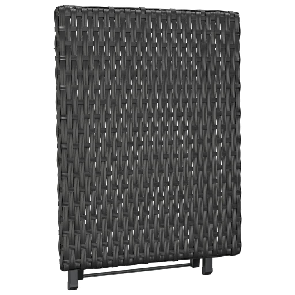 Foldbart Bord 45X35X32 Cm Polyrattan