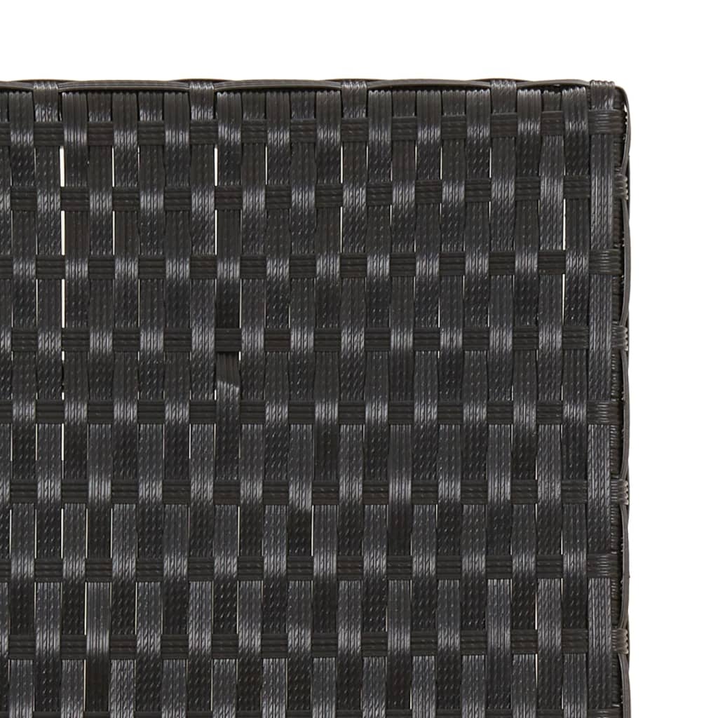 Foldbart Bord 45X35X32 Cm Polyrattan