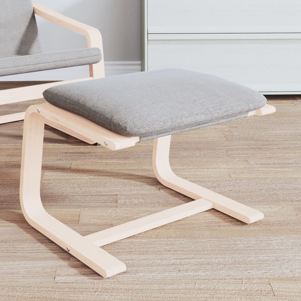 Fodskammel 51X41X40 Cm Stof Sort
