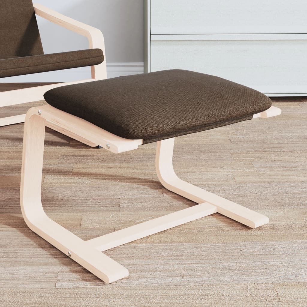 Fodskammel 51X41X40 Cm Stof Sort