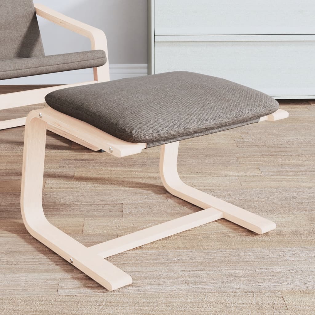 Fodskammel 51X41X40 Cm Stof Sort