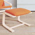 Fodskammel 51X41X40 Cm Stof Sort