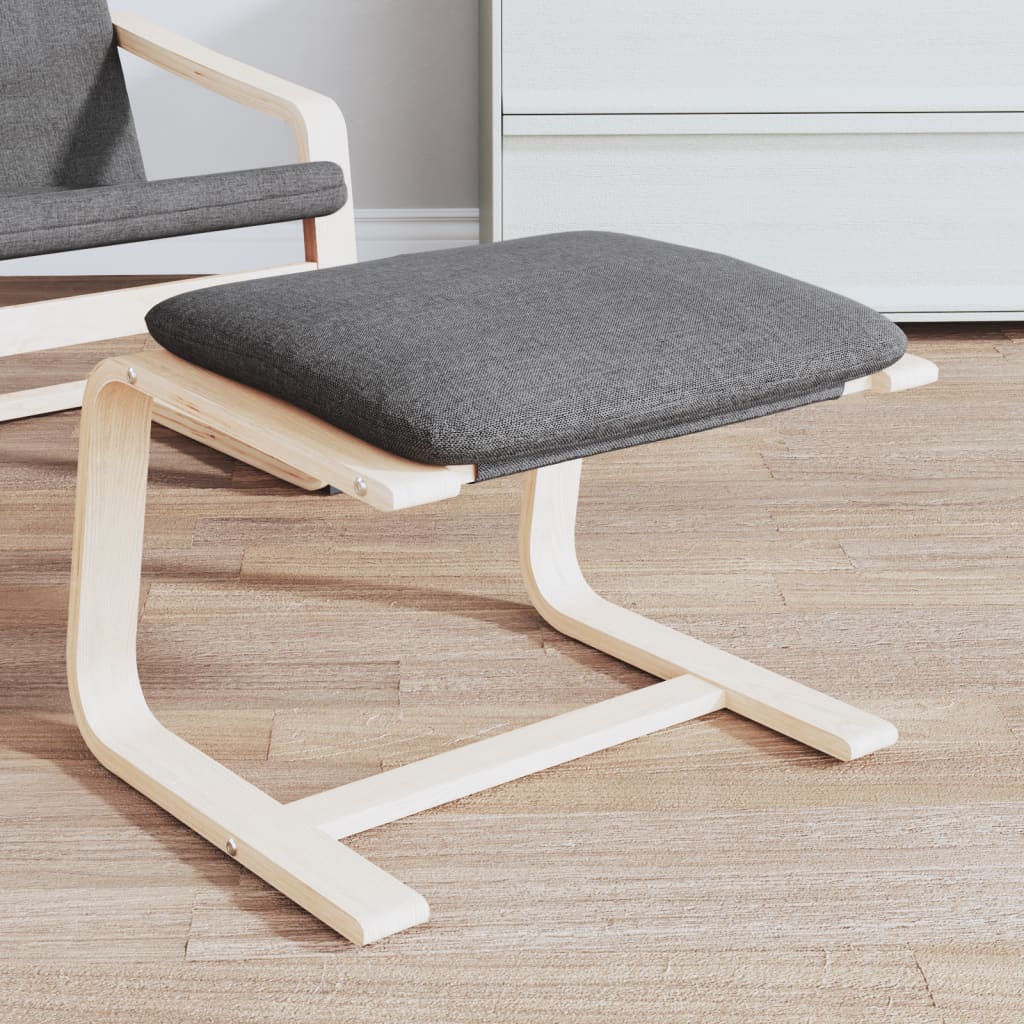 Fodskammel 51X41X40 Cm Stof Sort