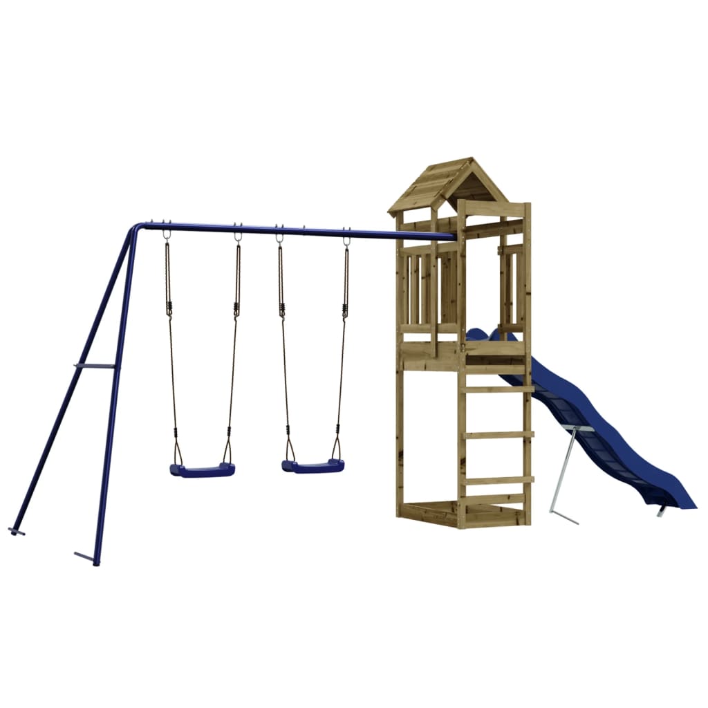 Udendørs Legesæt Imprægneret Fyrretræ