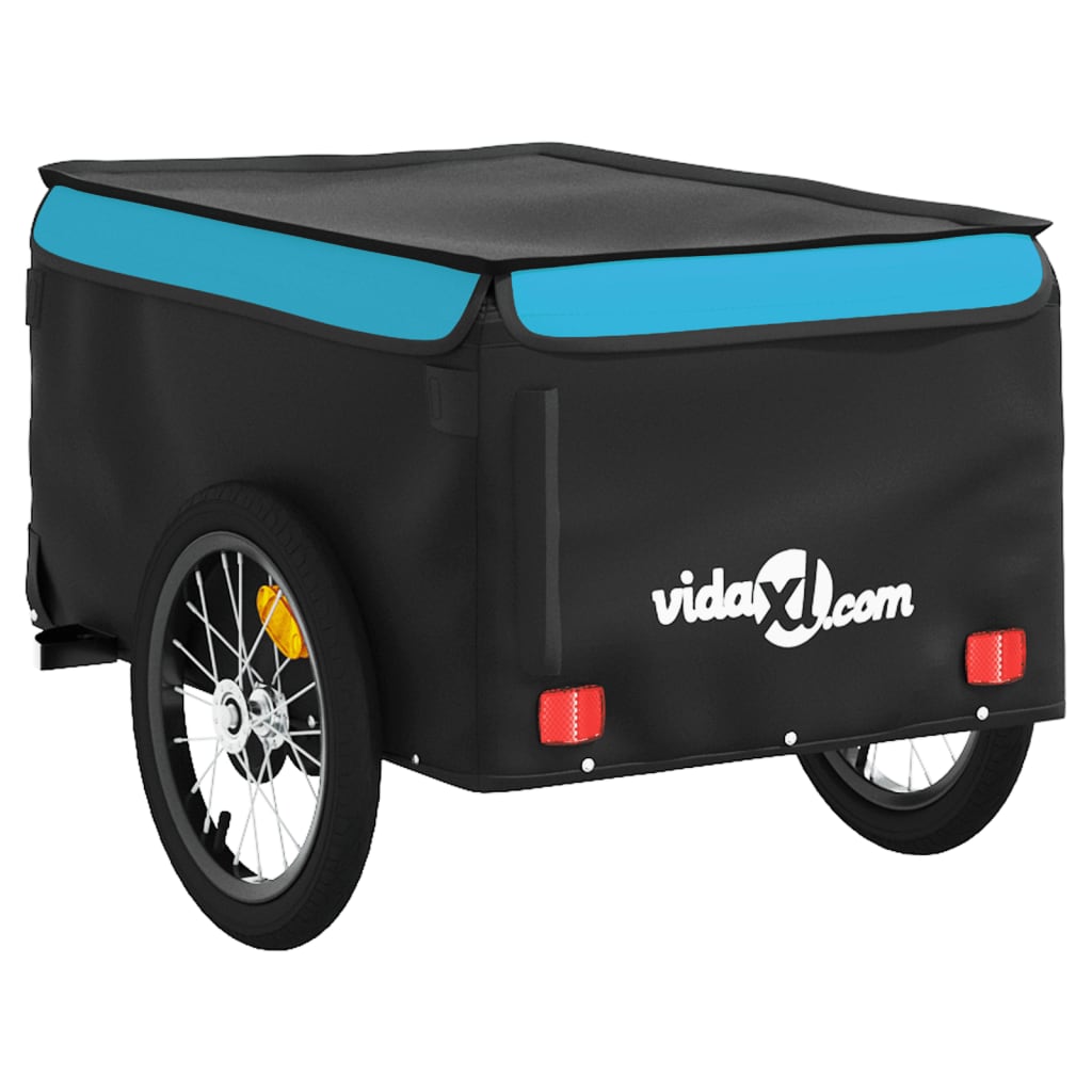 Cykelanhænger 45 Kg Jern Sort Og