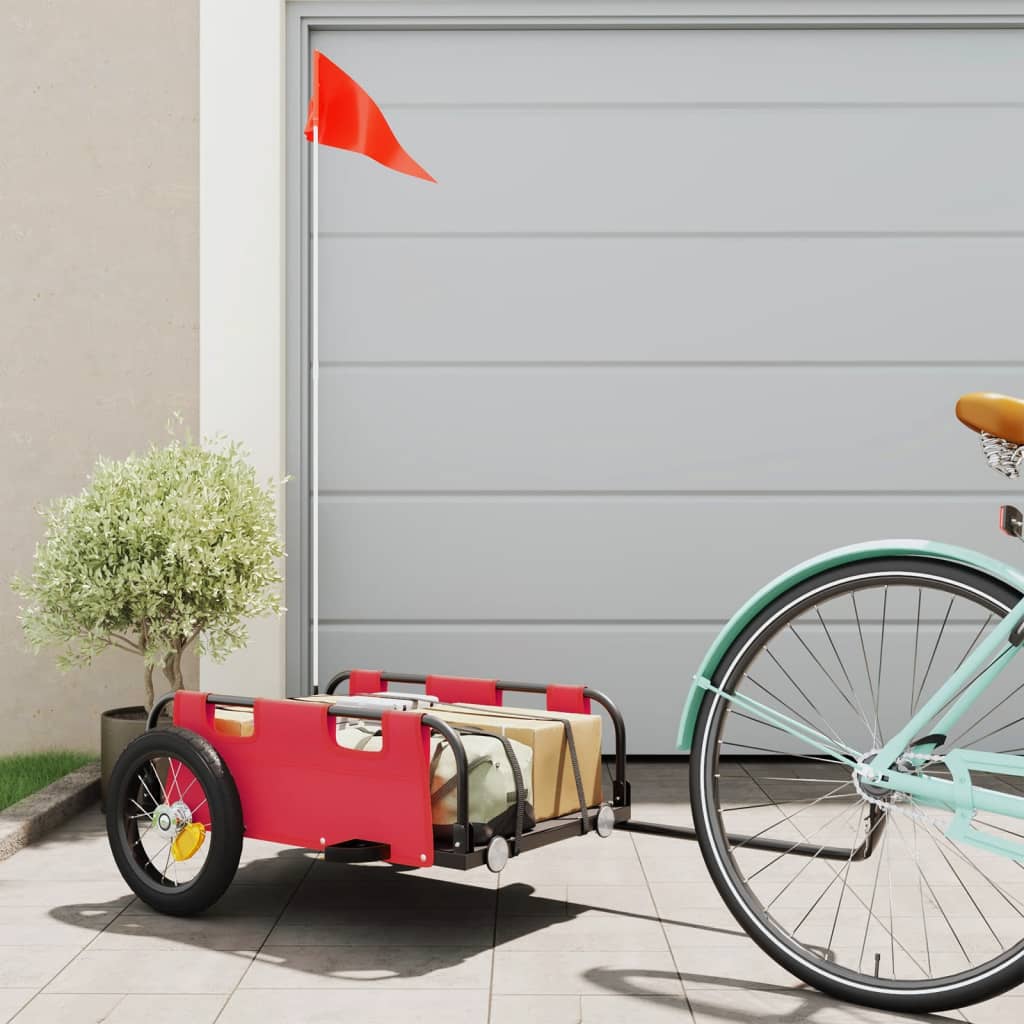 Cykeltrailer Oxfordstof Og Jern