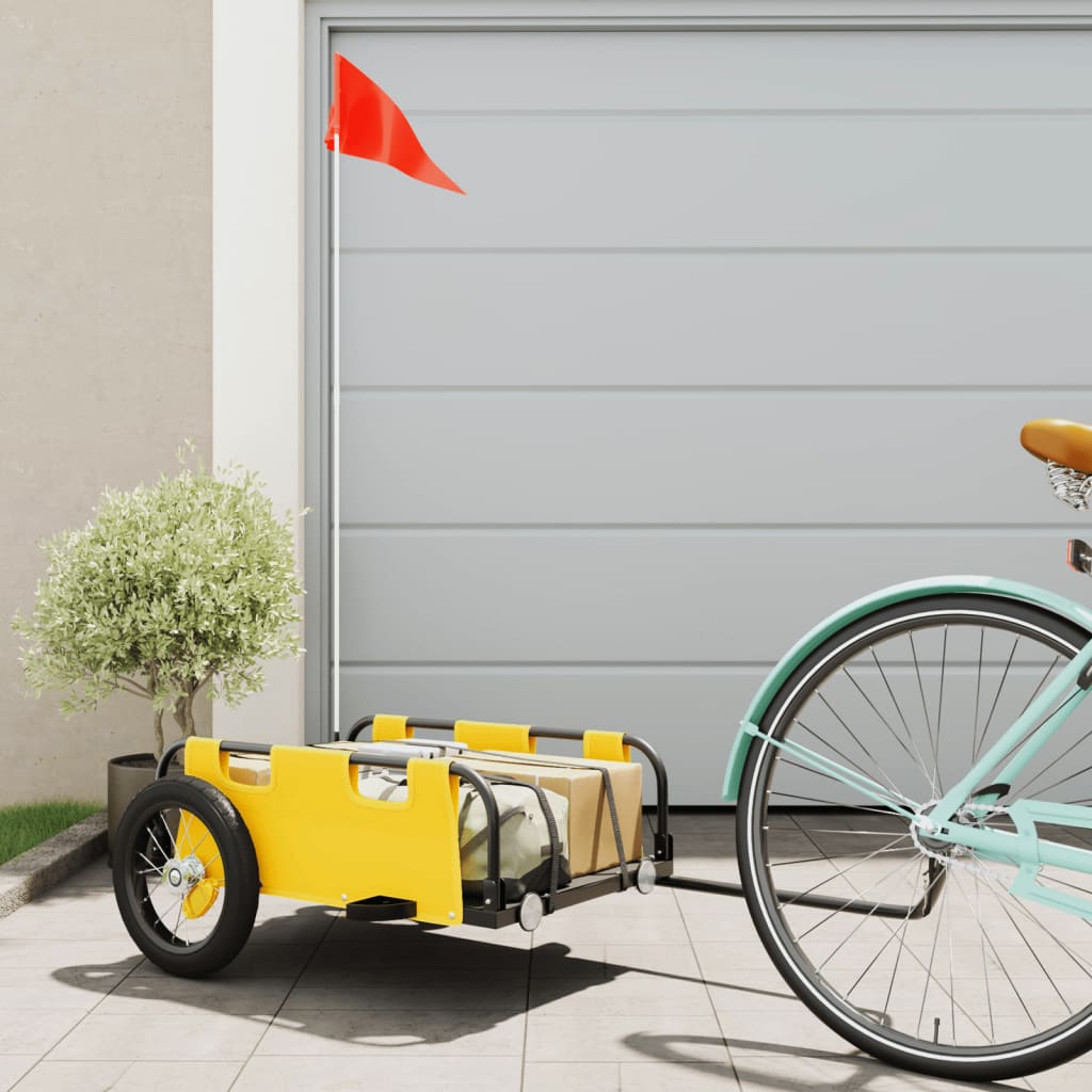Cykeltrailer Oxfordstof Og Jern