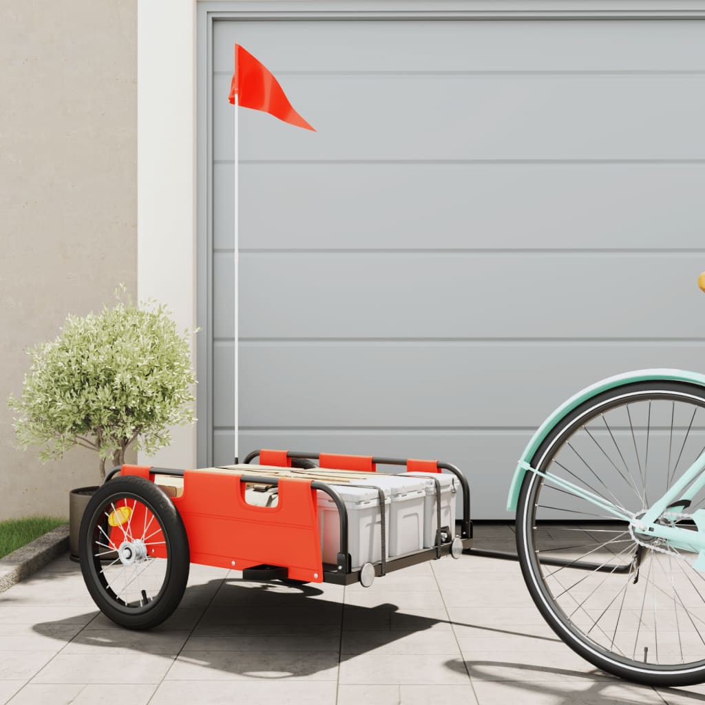 Cykeltrailer Oxfordstof Og Jern