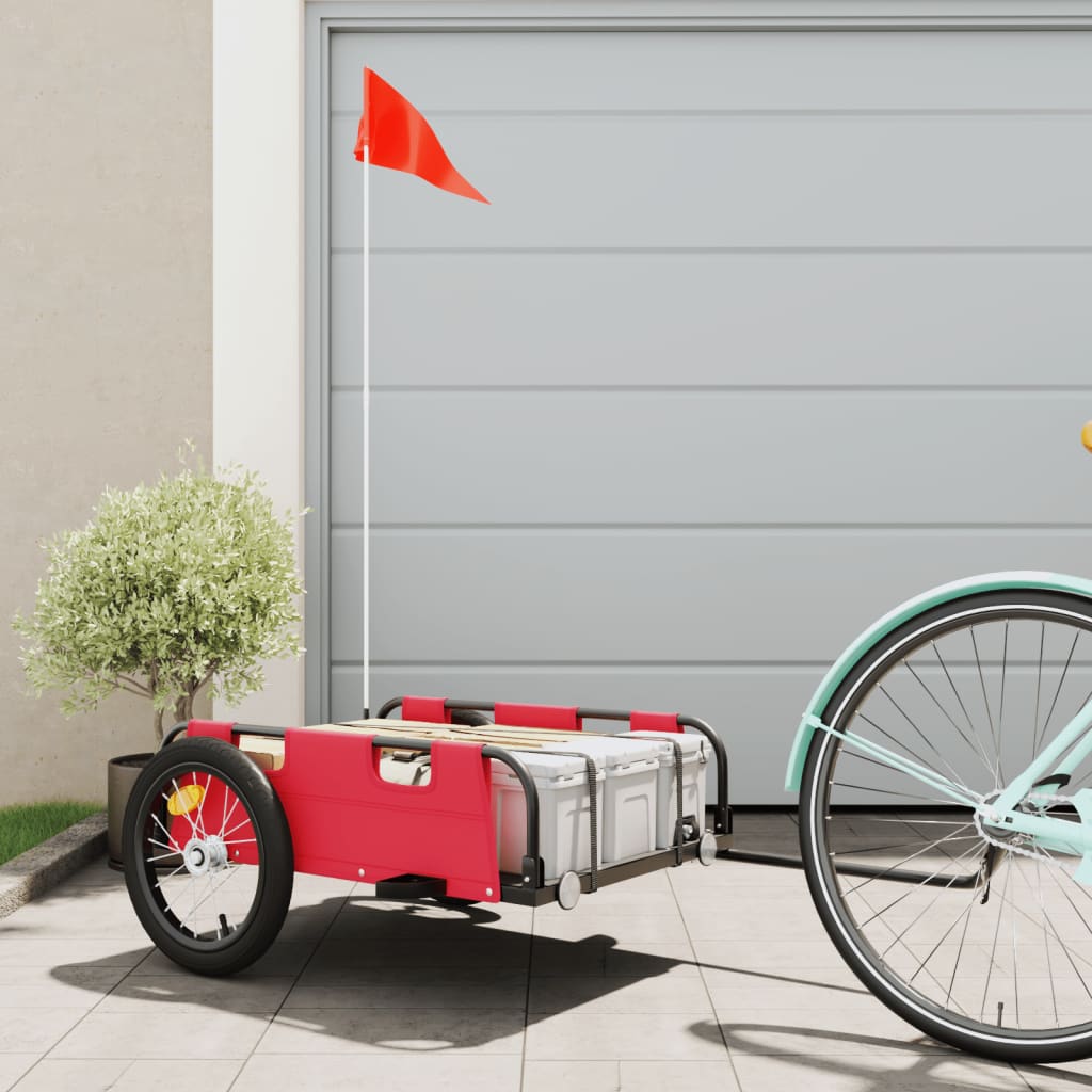 Cykeltrailer Oxfordstof Og Jern