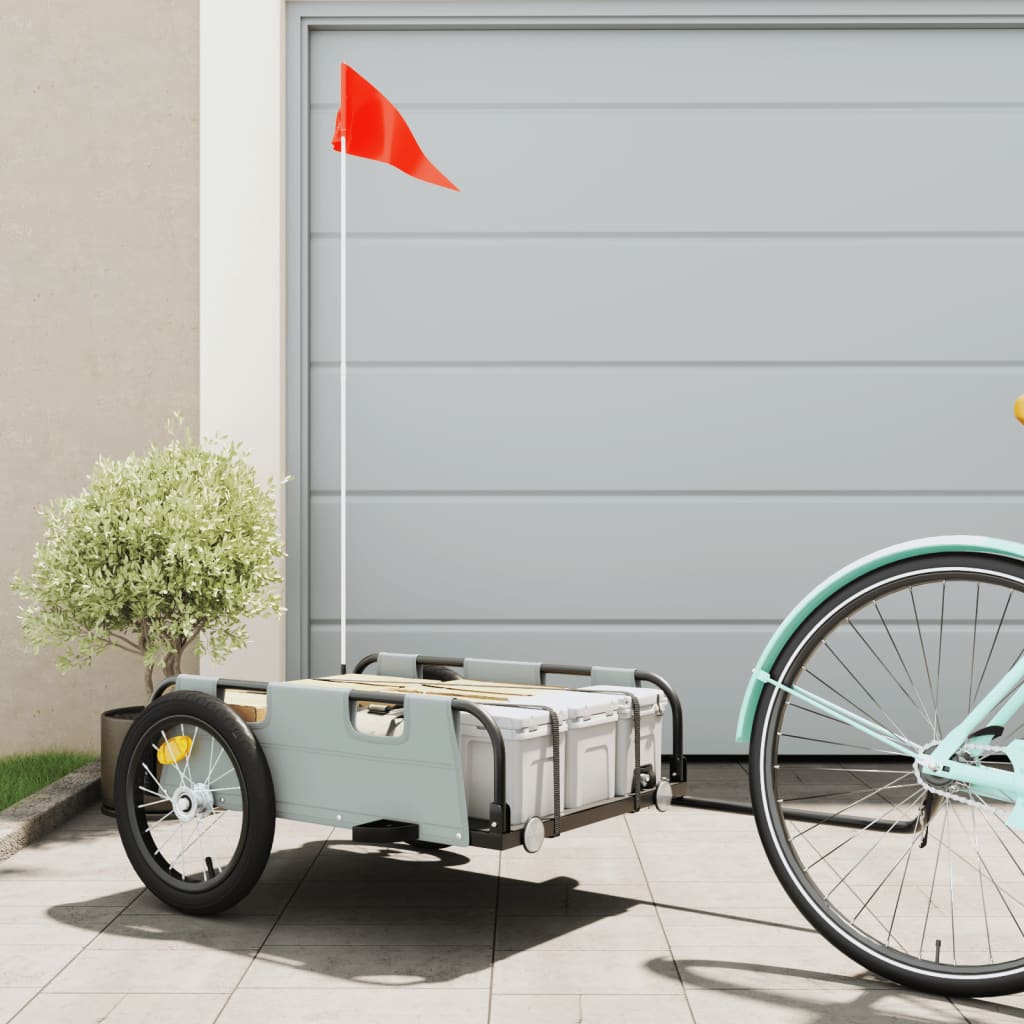 Cykeltrailer Oxfordstof Og Jern