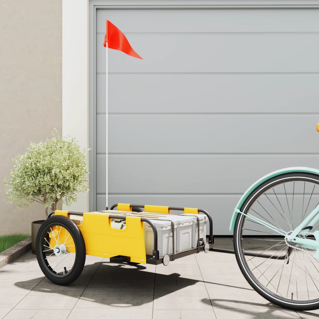 Cykeltrailer Oxfordstof Og Jern