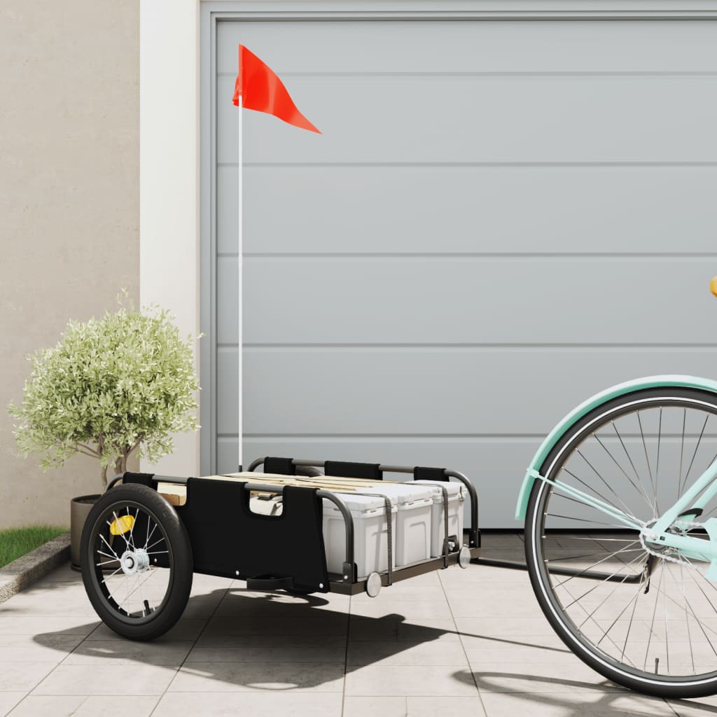 Cykeltrailer Oxfordstof Og Jern