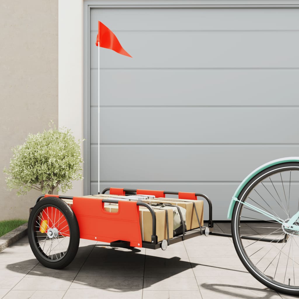 Cykeltrailer Oxfordstof Og Jern