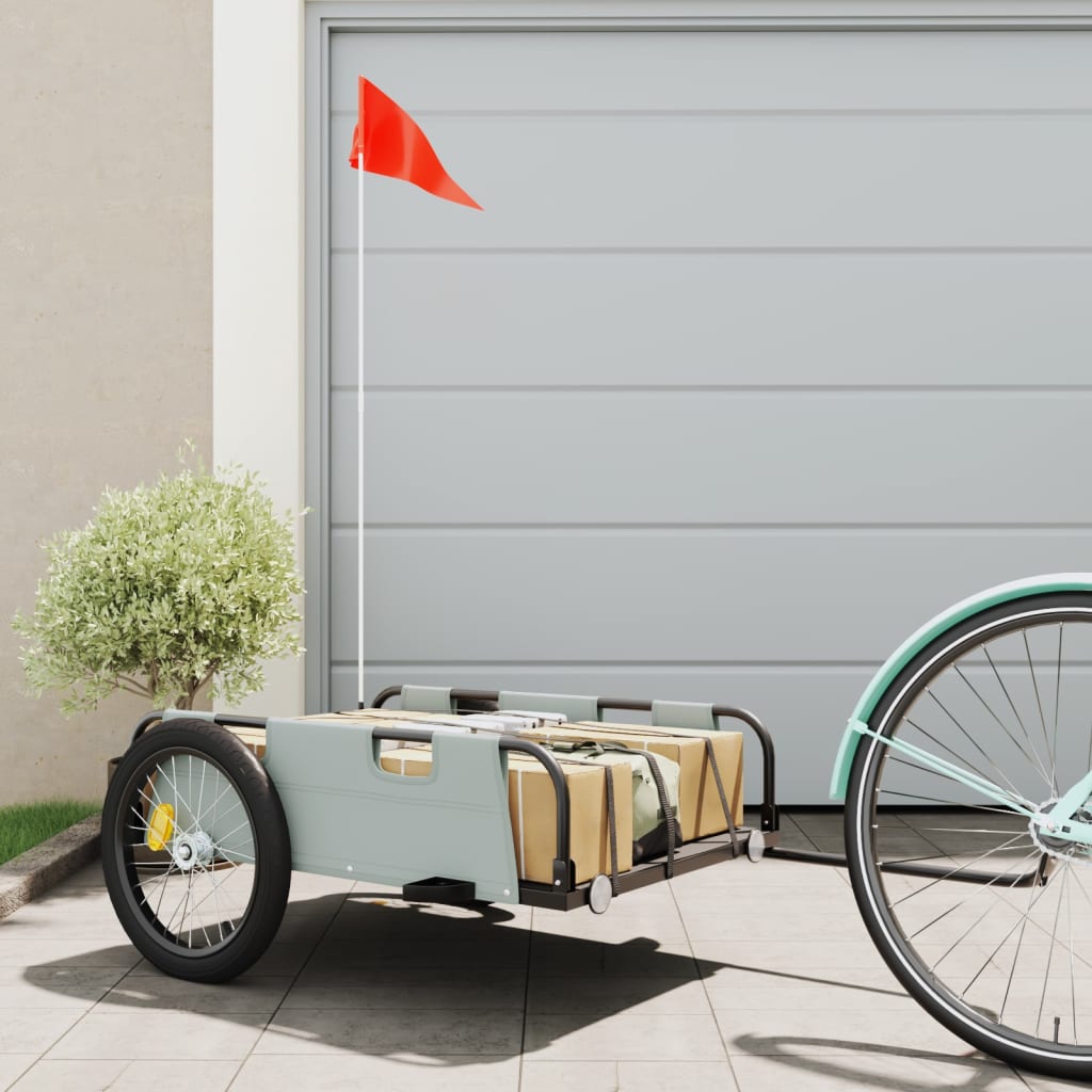 Cykeltrailer Oxfordstof Og Jern