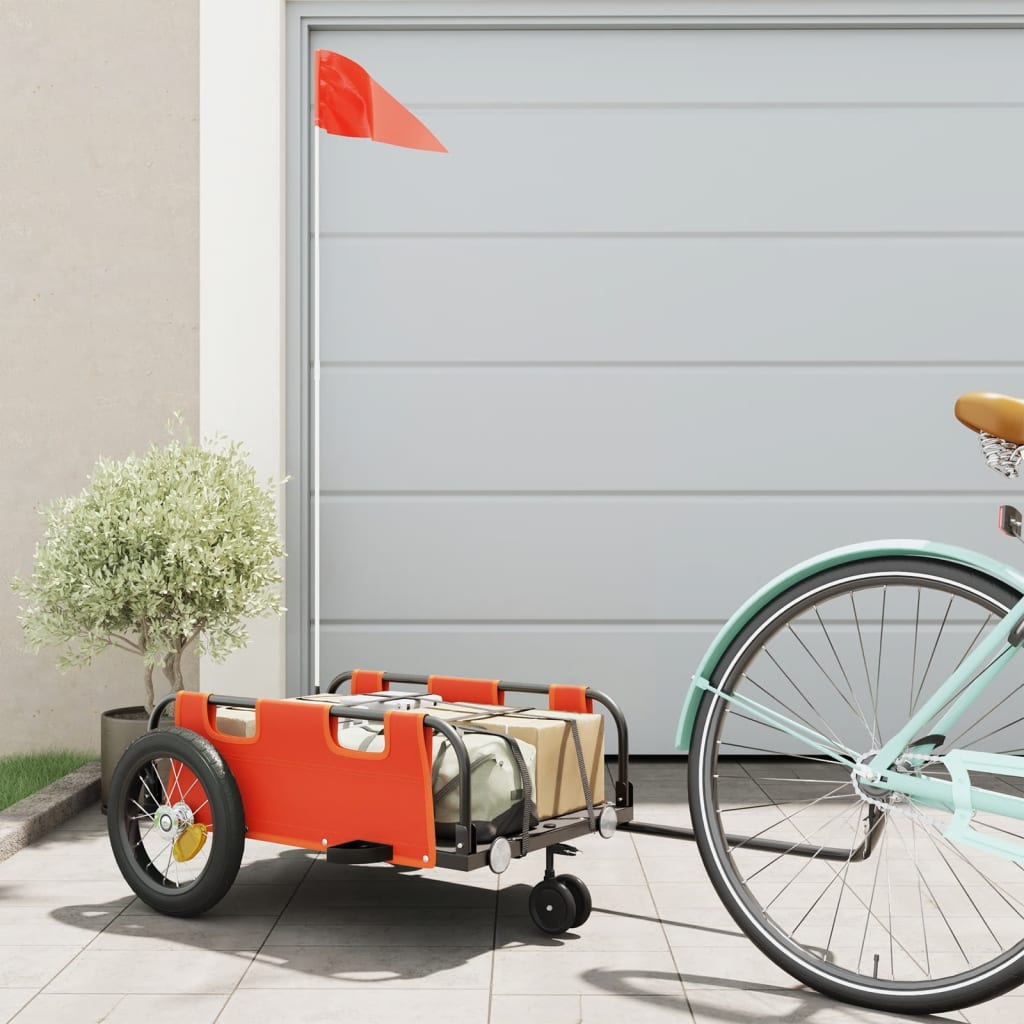 Cykeltrailer Oxfordstof Og Jern