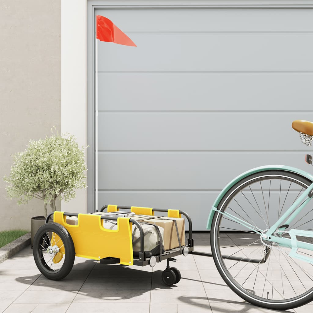 Cykeltrailer Oxfordstof Og Jern