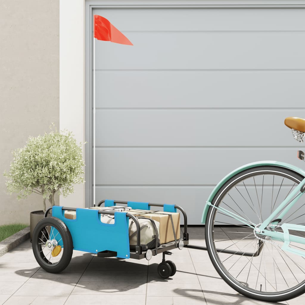Cykeltrailer Oxfordstof Og Jern