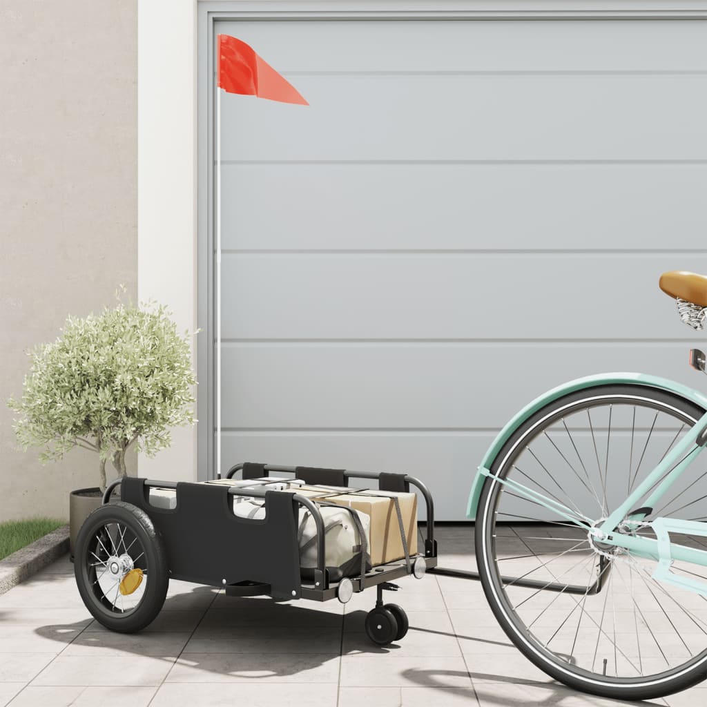 Cykeltrailer Oxfordstof Og Jern