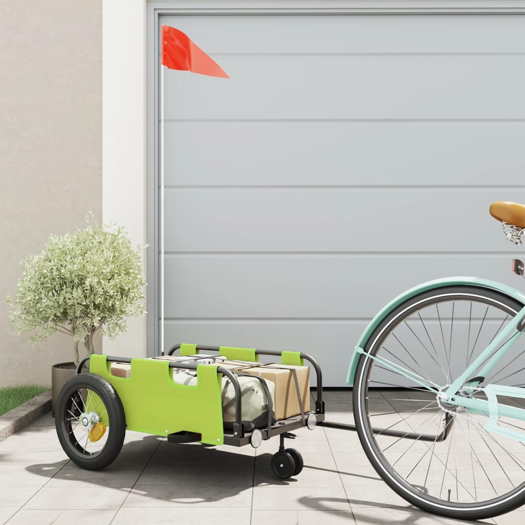 Cykeltrailer Oxfordstof Og Jern