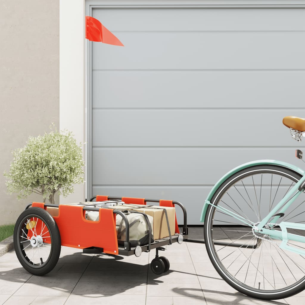 Cykeltrailer Oxfordstof Og Jern
