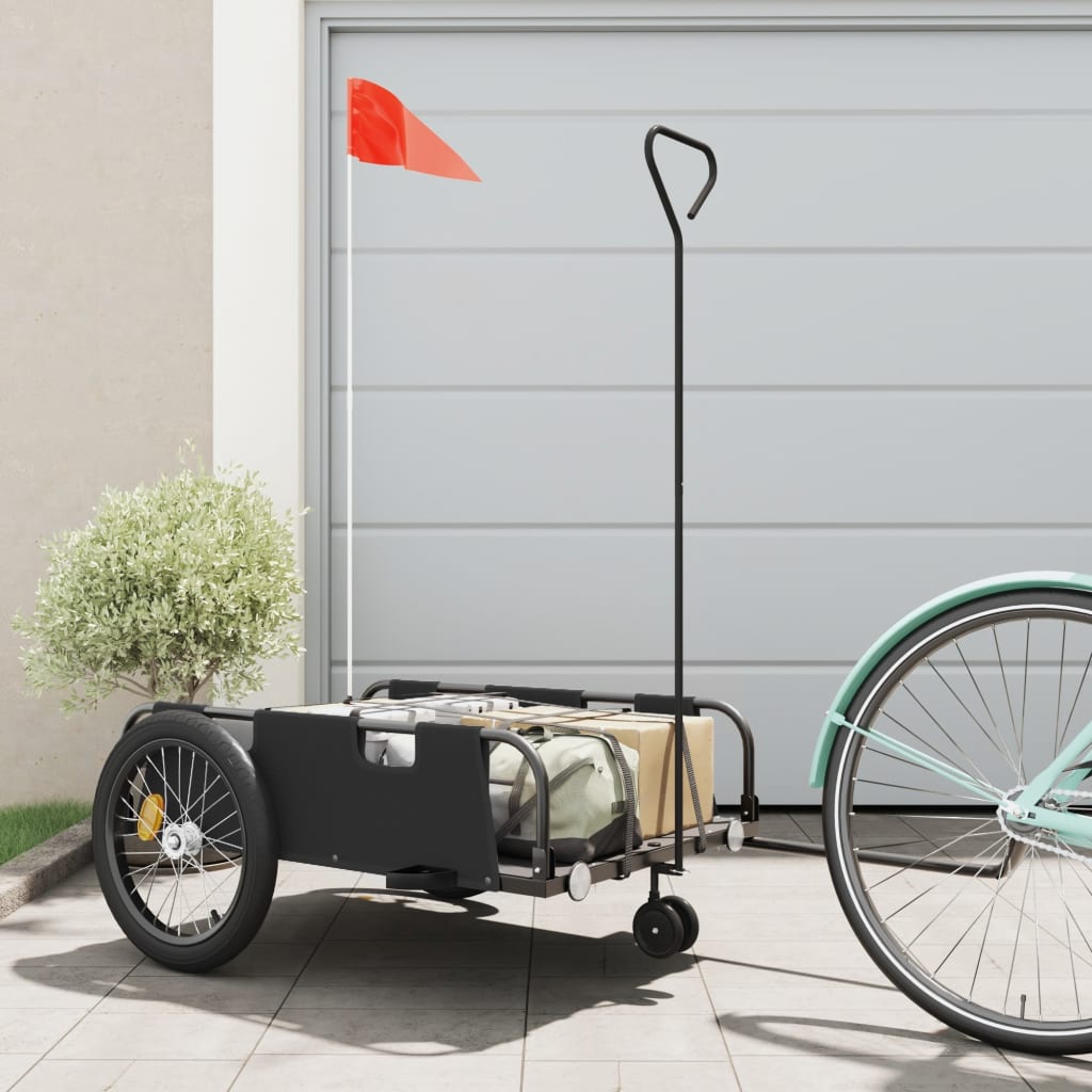 Cykeltrailer Oxfordstof Og Jern