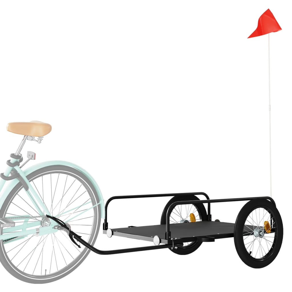 Cykelanhænger Jern Sort
