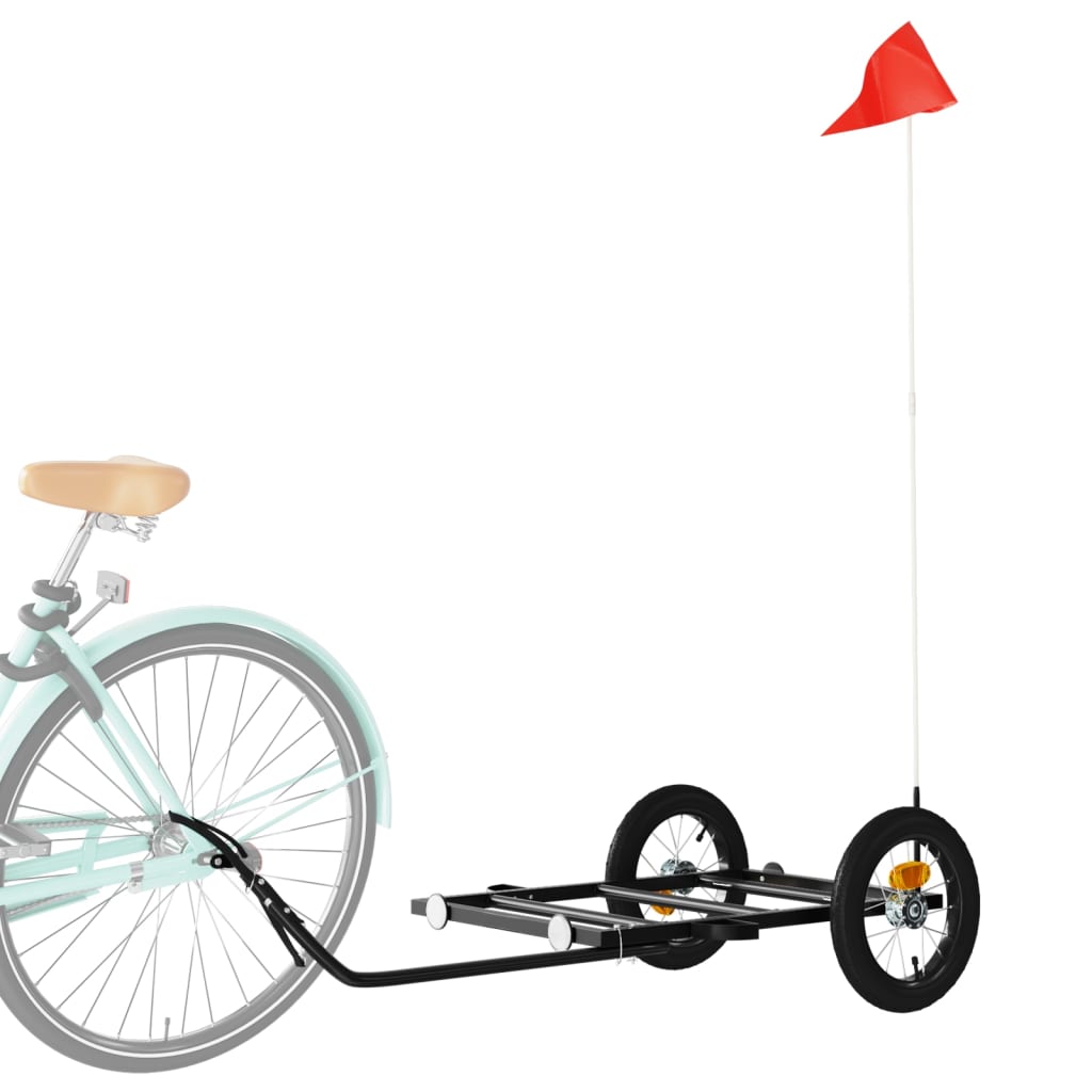 Cykelanhænger Jern Sort