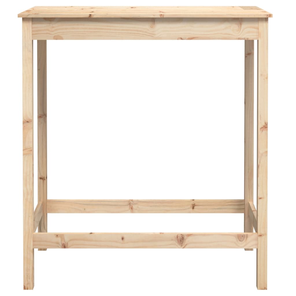 Barbord 100X50X110 Cm Massivt Fyrretræ