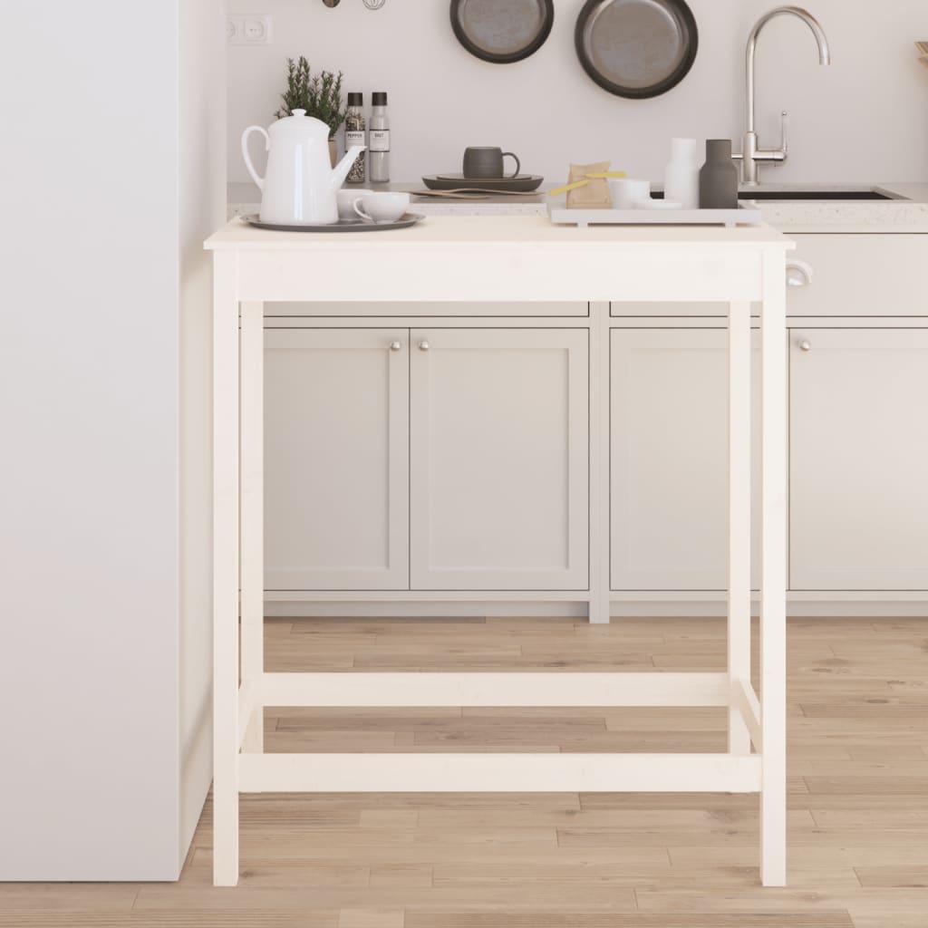 Barbord 100X50X110 Cm Massivt Fyrretræ