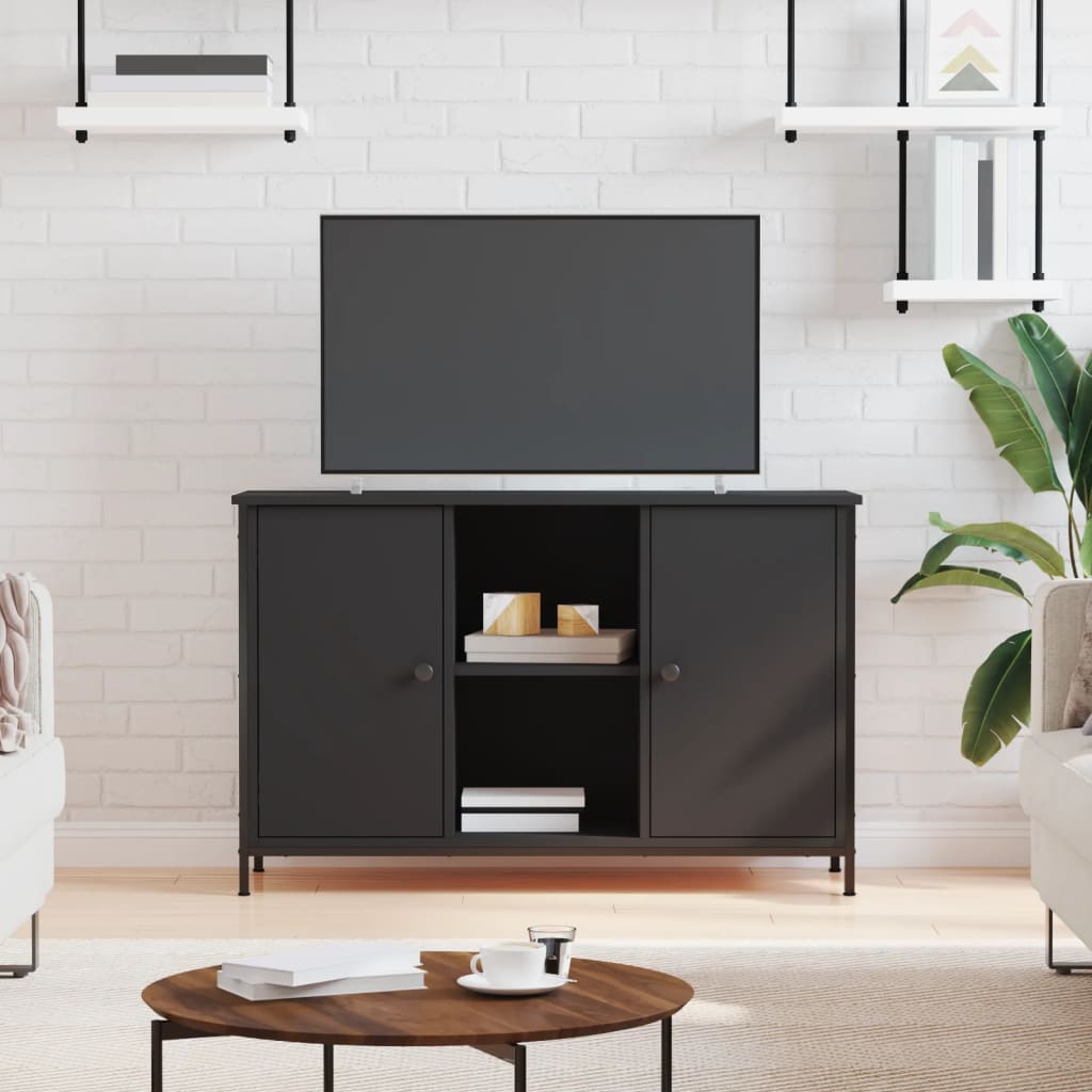 Tv-Møbelsæt 101 X 35 X 65 Cm Konstrueret Træ