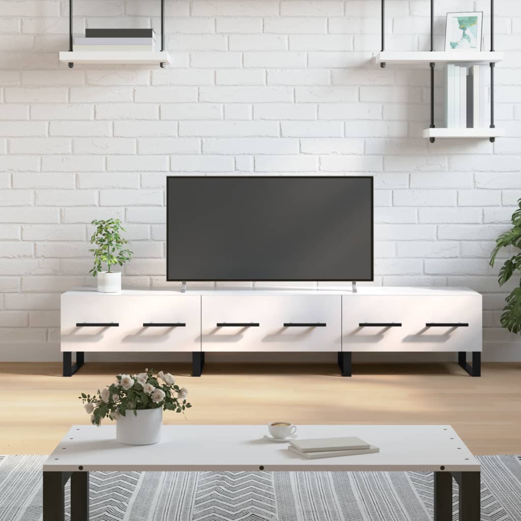 Tv-Bord 150X36X30 Cm Konstrueret Træ