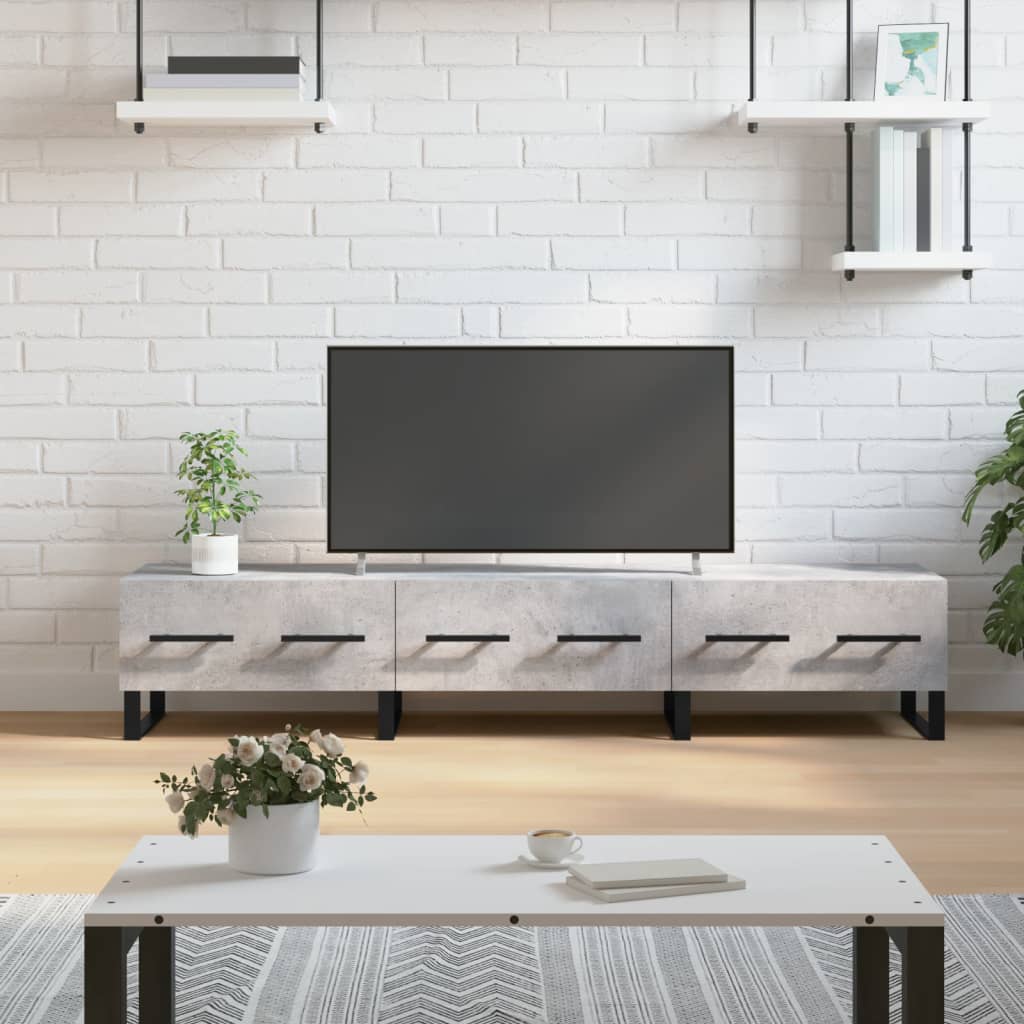 Tv-Bord 150X36X30 Cm Konstrueret Træ