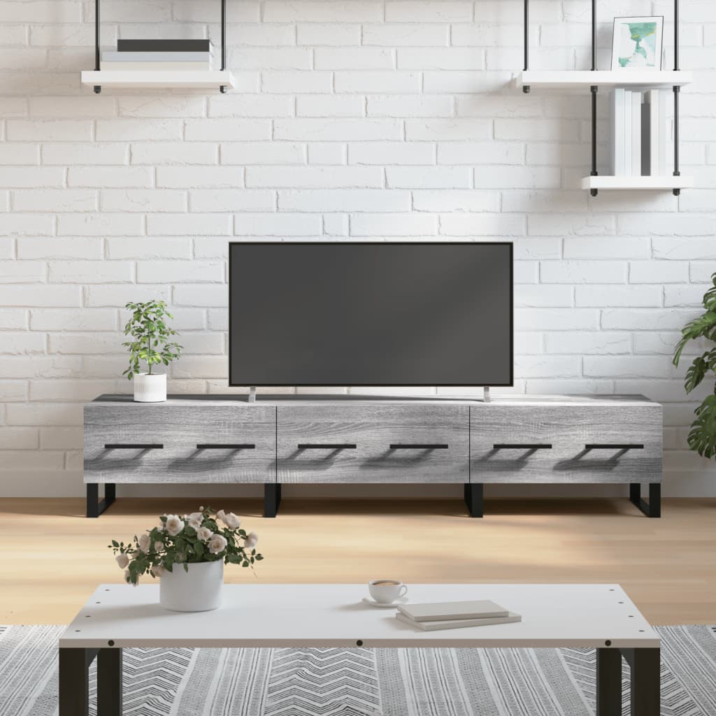 Tv-Bord 150X36X30 Cm Konstrueret Træ