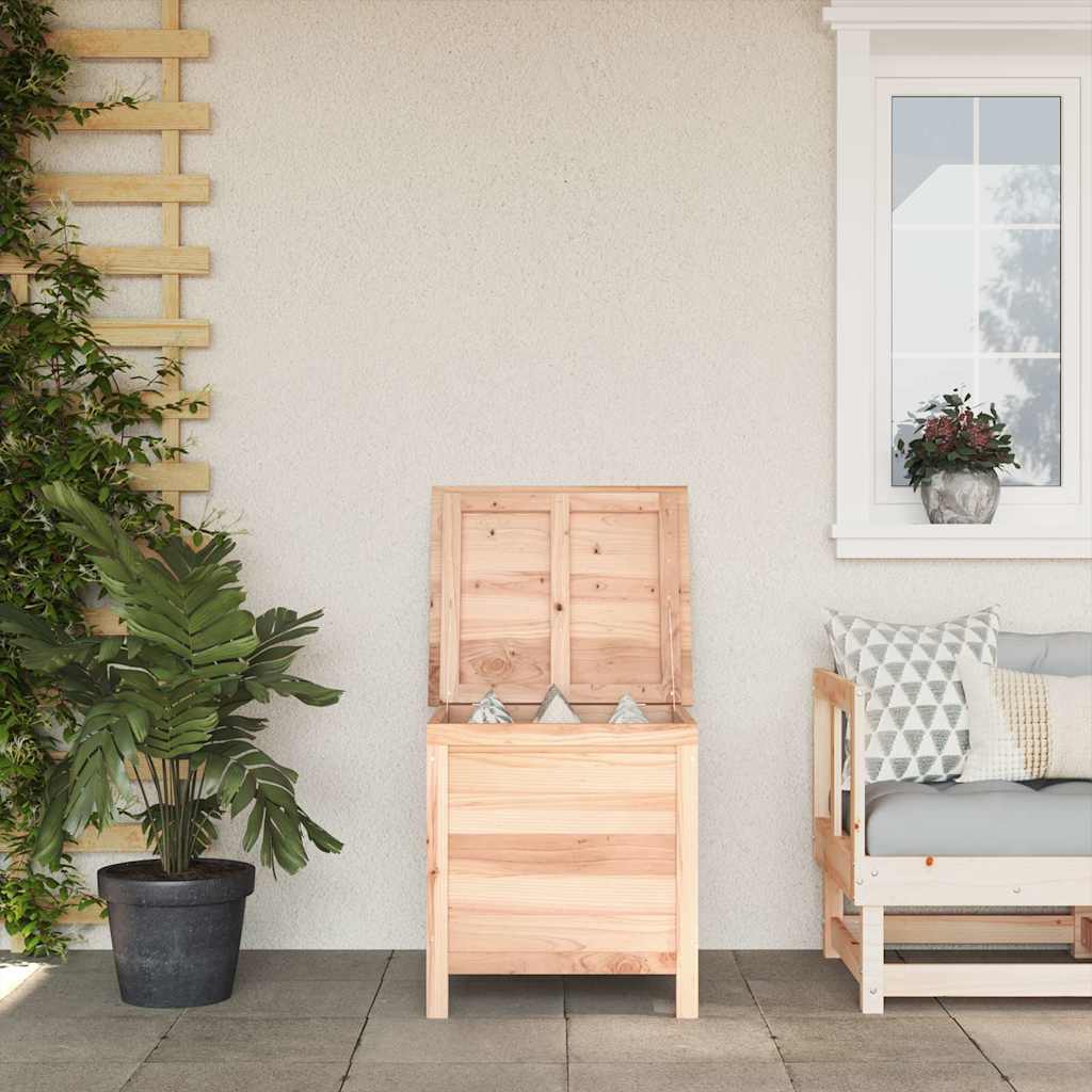 Opbevaringskasse Til Haven 198,5X50X56,5 Cm Massivt Fyrretræ