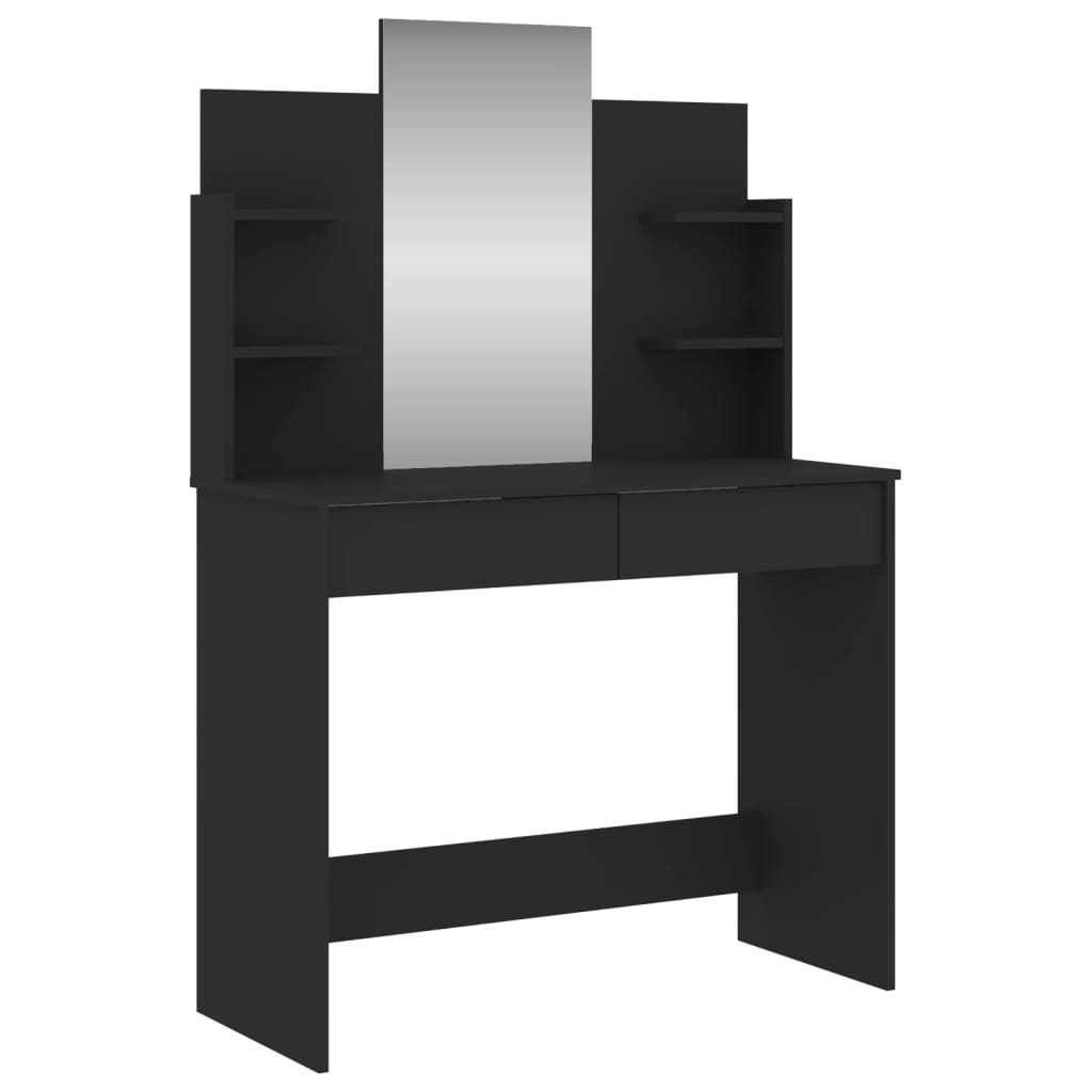 Makeupbord Med Spejl 96X39X142 Cm