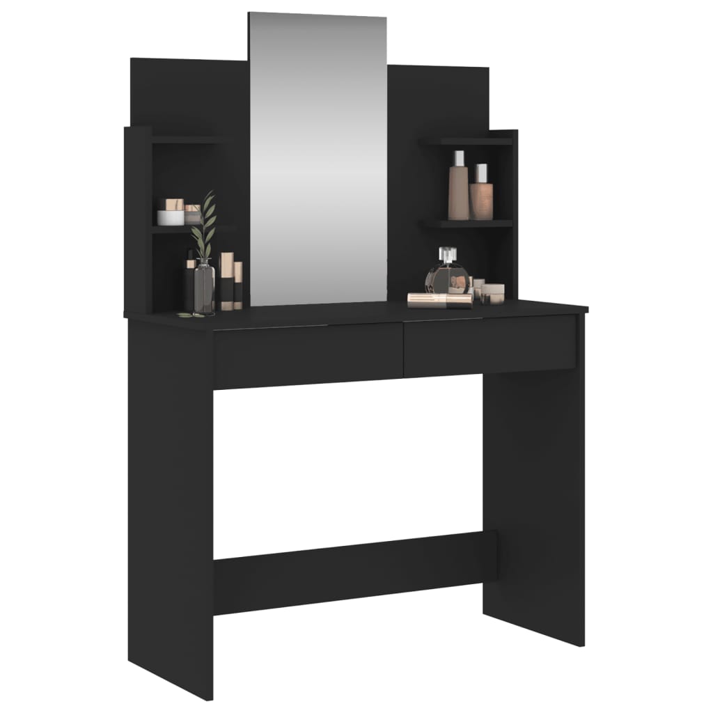 Makeupbord Med Spejl 96X39X142 Cm
