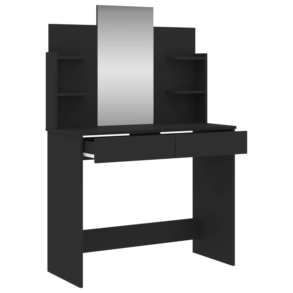 Makeupbord Med Spejl 96X39X142 Cm