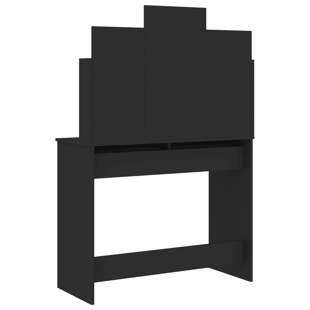Makeupbord Med Spejl 96X39X142 Cm