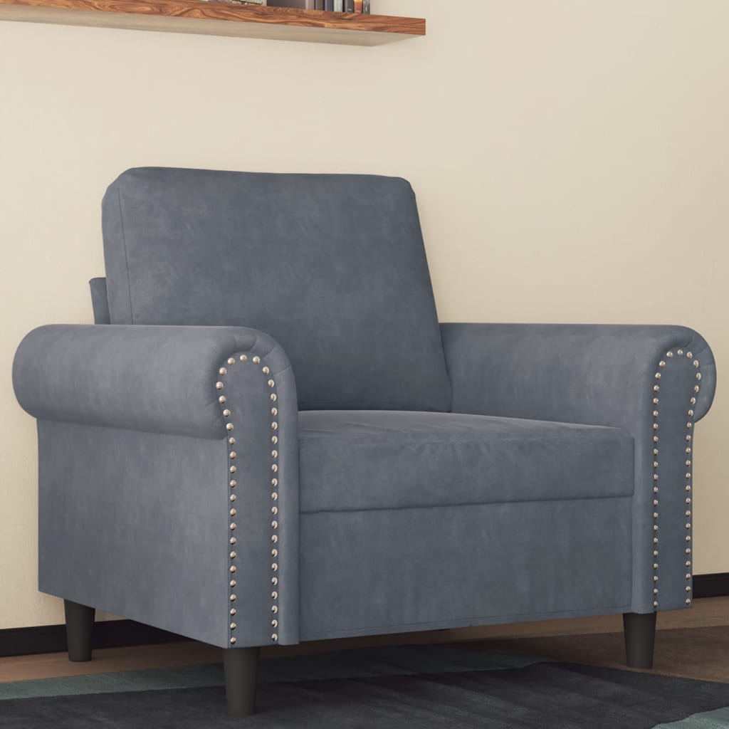 2-Personers Sofa Velour