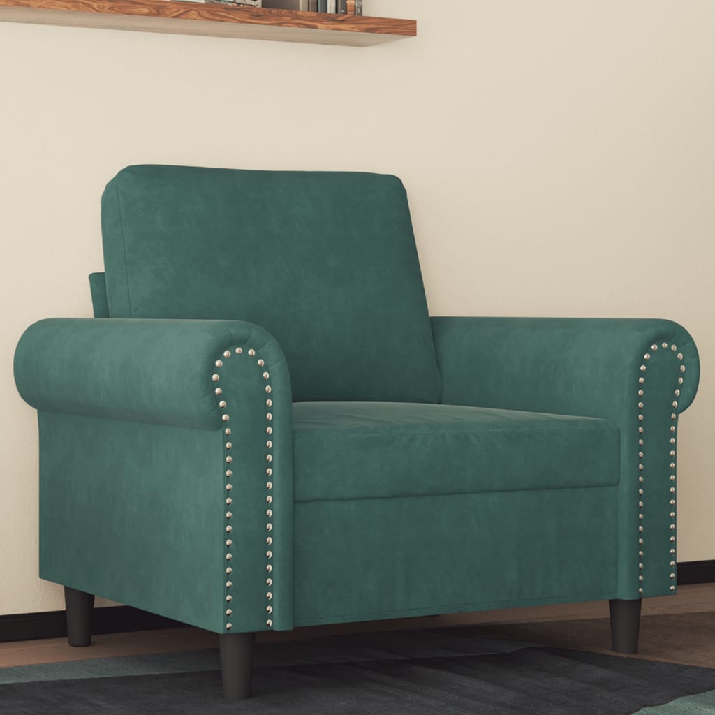 2-Personers Sofa Velour