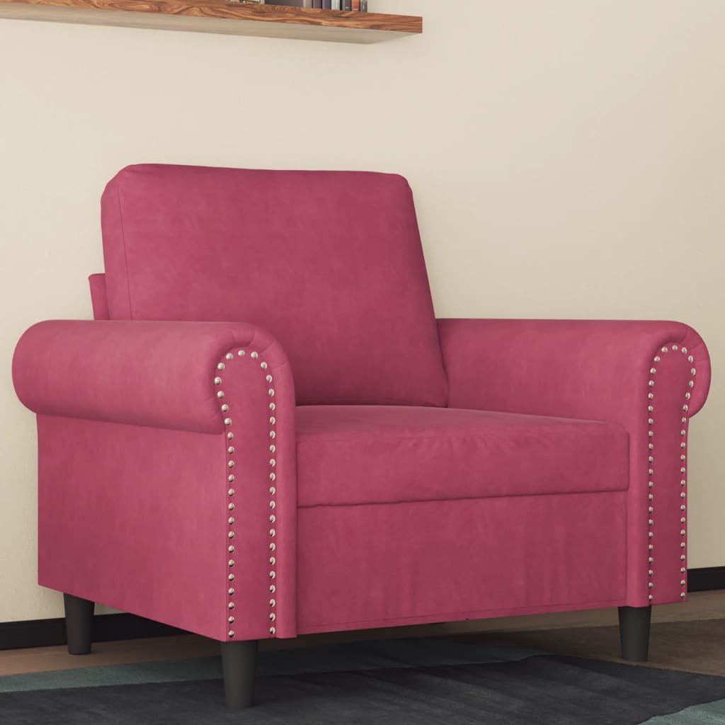 2-Personers Sofa Velour