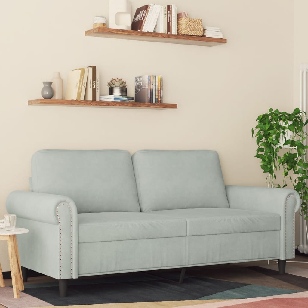 2-Personers Sofa Velour