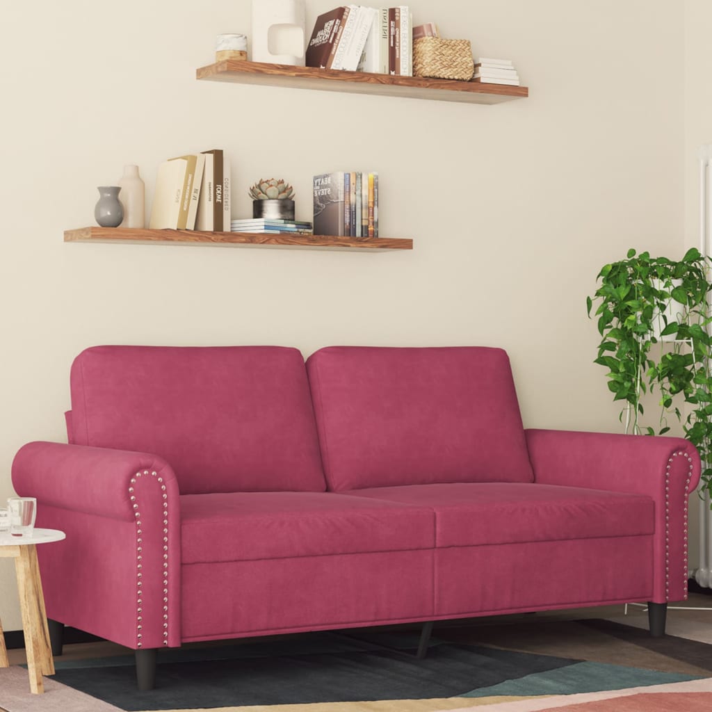 2-Personers Sofa Velour