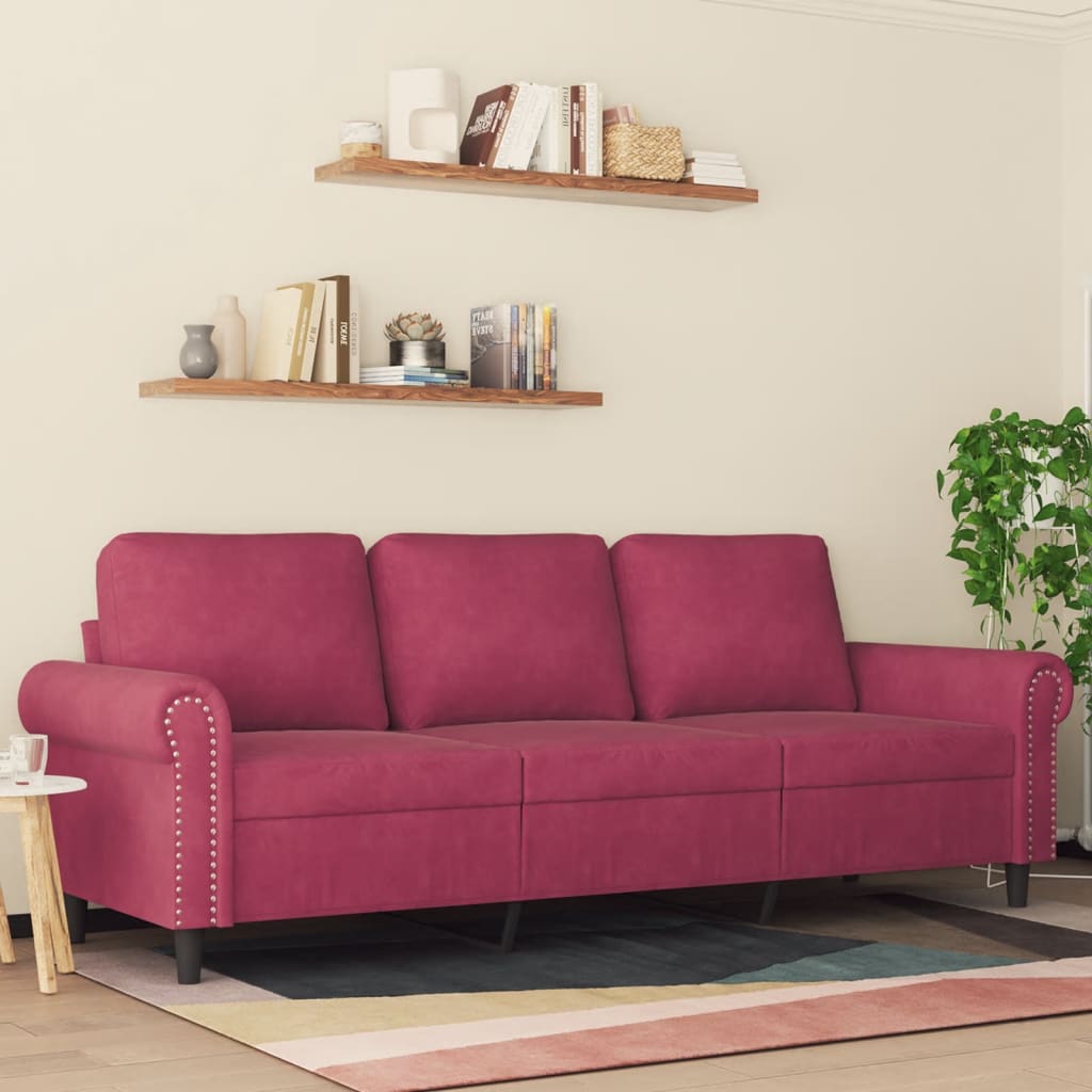 2-Personers Sofa Velour